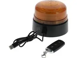 maják dobíjateľný LED 19W LA20091 magnetický, 8 hod.