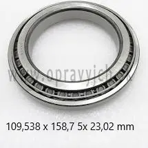 ložisko CI045180 CARR.náb109,54x158,