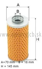 SH78000 filter hydrauliky DESTA, brú