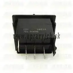 vypínač 701/60006 12V  4 PIN