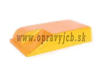 123/05550 zadný plast.podblatník RH pravý - žltý