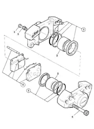 sada tes. 477/01004 bŕzd Loudall, Fastrac  priemer 60 mm