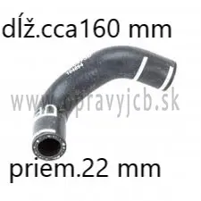 hadica 320/04730 EGR COOLER IN