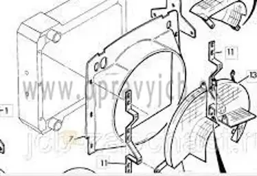 kryt vrtule 30/925549 difuzor 20"