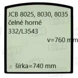 sklo 332/L3543 čelné vrch.JCB8025-35