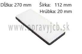 333/C7305 filter kabíny