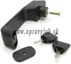 kľučka 123/02590 OEM dverí + kľúč